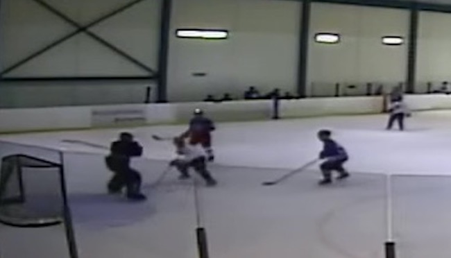 Hockey Goalie Slashing Assault