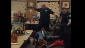 Rowdy Chick Fight At IHOP Is Diffused Real Quick After An Officer Storms In With A Taser And An Attitude