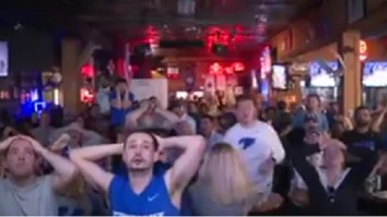 Here’s More Video Of Kentucky Fans Getting Their Hearts Broken While Watching UNC Game-Winner