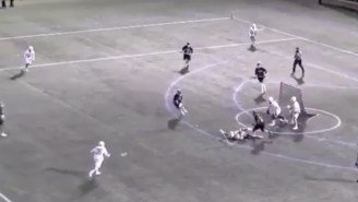 This Is The Best D-III Lacrosse Save You’ll Ever Watch