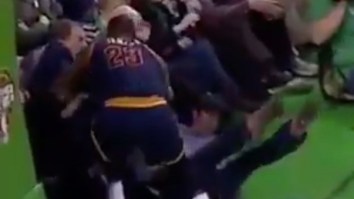 LeBron James Had Very High Praise For Bill Belichick After He Almost Killed Him While He Sat Courtside