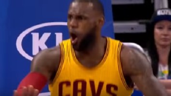 LeBron James Commits Obvious Travel And Then Complains When A Ref Calls It