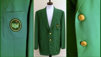 If You Want An Authentic Green Jacket From Augusta National, This One Is Up For Auction Right Now