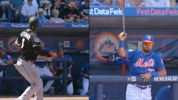 Mets Prospect Caught A Bat That Flew Into The Dugout With One Hand Like A Total Boss