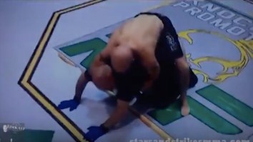 MMA Fighter Was So Disoriented After Vicious Knockout That He Put The REFEREE In A Chokehold
