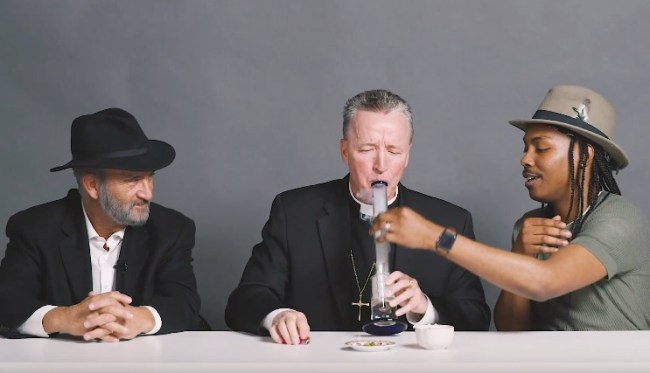 Priest Rabbi Atheist Smoke Weed Together