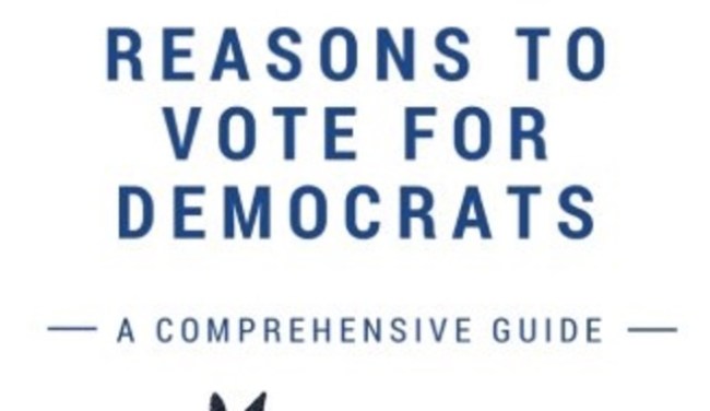 Reasons To Vote For Democrats by Michael J. Knowles