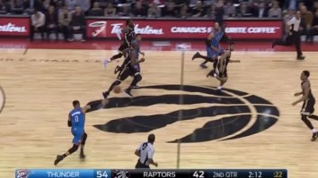Russell Westbrook’s Pass Between Defender’s Legs Is Probably The Best Play Of The NBA Season
