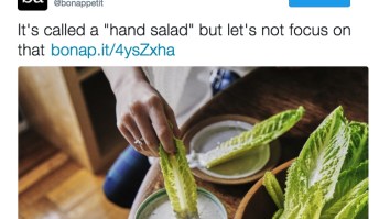 People Can’t Stop Making Fun Of The ‘Hand Salad’, Which Might Be the Douchiest Thing Ever