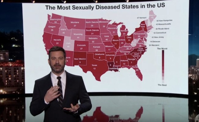 states with most STDs in America