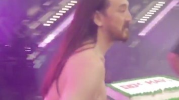 Must Watch Steve Aoki OBLITERATE A Fan With A Cake At Ultra