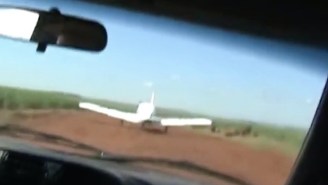 Brazilian Cops Method Of Taking Down A Drug Plane Is Some GTA Level Savagery