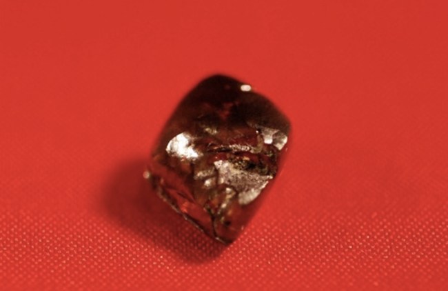 Kalel Langford Finds 7 carat brown diamond arkansas