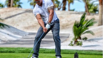 Dwayne ‘The Rock’ Johnson AKA Mr. Humble Brag Claims To Have Hit A 490-Yard Golf Drive