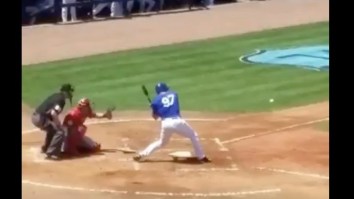 Watch Max Scherzer Strike Out Tim Tebow On Three Very Fast Pitches