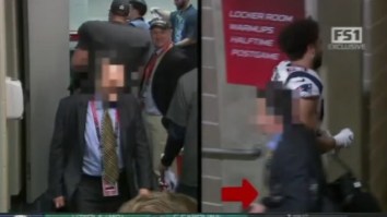 Video Of Man Allegedly Stealing Tom Brady’s Super Bowl Jersey Has Been Released