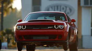 2018 Dodge Challenger SRT Demon Is A Soul-Devouring Beast With 840-HP That Does Wheelies
