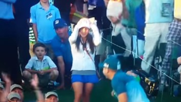 BBC’s Peter Alliss Gets Caught By Hot Mic Commenting On Sergio Garcia’s Fiancee’s Short Skirt At The Masters