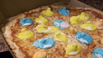 Savages Are Putting Peeps On Pizza And It’s Causing The Internet To Lose Its Mind