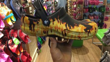Are These Guy Fieri-Style Flame Crocs The Hottest Party Shoes Of The Summer?
