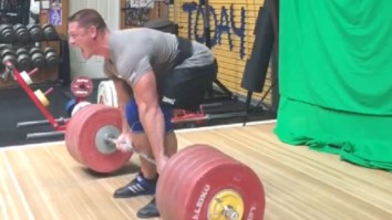 John Cena Celebrated His 40th Birthday By Deadlifting 600 Pounds