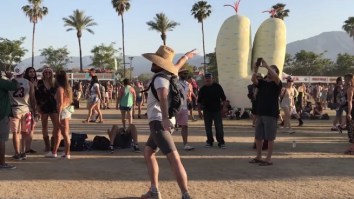 Dude Trolls His Girlfriend Hard At Coachella