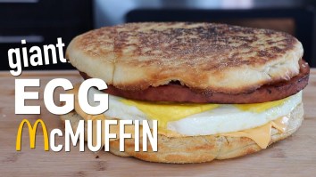 How To Make A GIANT Egg McMuffin Sandwich Without Going To McDonald’s