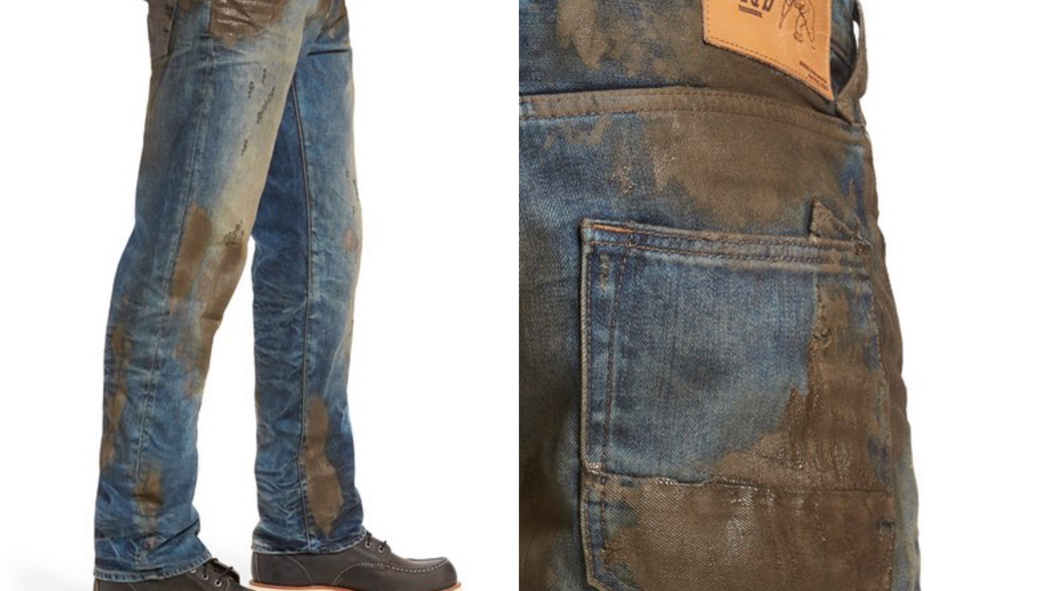Nordstrom's Selling Jeans Covered In Fake Mud For 425 And People Are