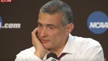 Frank Martin Fights Back Tears While Talking About His Players After Heartbreaking Loss At Final Four