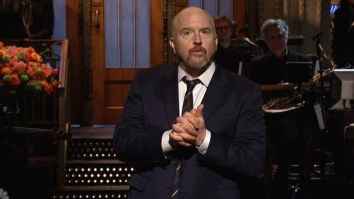 Louis C.K. Discusses Racist Chickens, Moose, Giraffes And Sperm On SNL Monologue