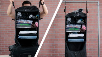 This Luggage Shelf Insert Is The Smartest And Most Efficient Way To Pack. Period.
