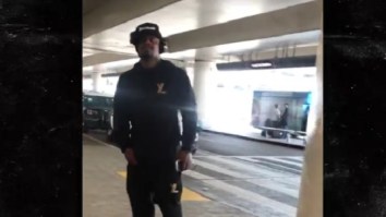 Pissed Off Marshawn Lynch Angrily Slaps Phone Out Of Fan’s Hand At Airport