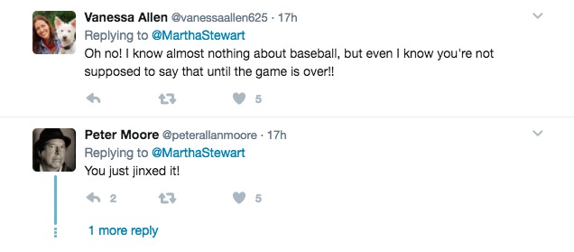 Martha Stewart Jinxed Yankees Perfect Game