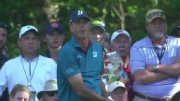 Watch As Matt Kuchar Nails Hole-In-One On 16th At The Masters