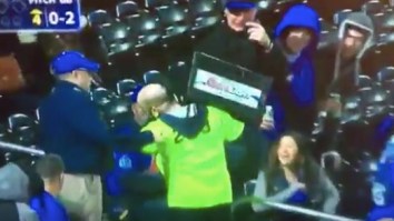 This Mets Beer Guy Taking A Line Drive Directly To The Scrotum Will Make Your Stomach Turn