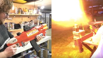 Nerf Guns Are Fun, But Nerf Gun Mods That Shoot Nails, Fire, And Darts Are Dangerous AF