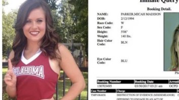Former OU Sooners Cheerleader Charged With Prostitution, Former Player Allegedly Her Pimp