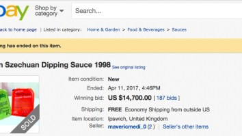 Someone Just Paid $14,000 For McDonald’s Szechuan Sauce From 1998 On Ebay Thanks To ‘Rick And Morty’