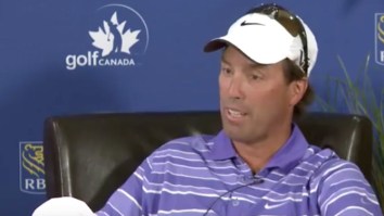 PGA Golfer Responds To Tiger Woods Tweet, Gets Blowtorched By Fan With AMAZING Burn