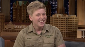 Steve Irwin’s Son Was On ‘Fallon’ And It’s Crazy How He’s A Spitting Image Of His Father