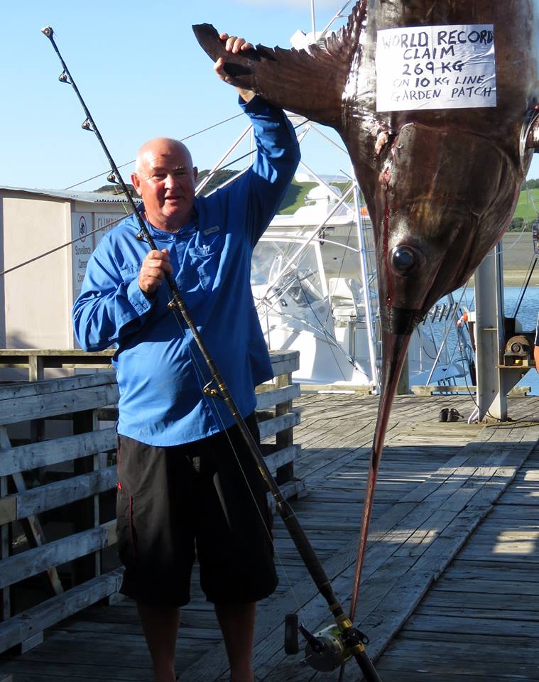 Man Catches TWO World Record Swordfish In Just TWO Days, Is An Official