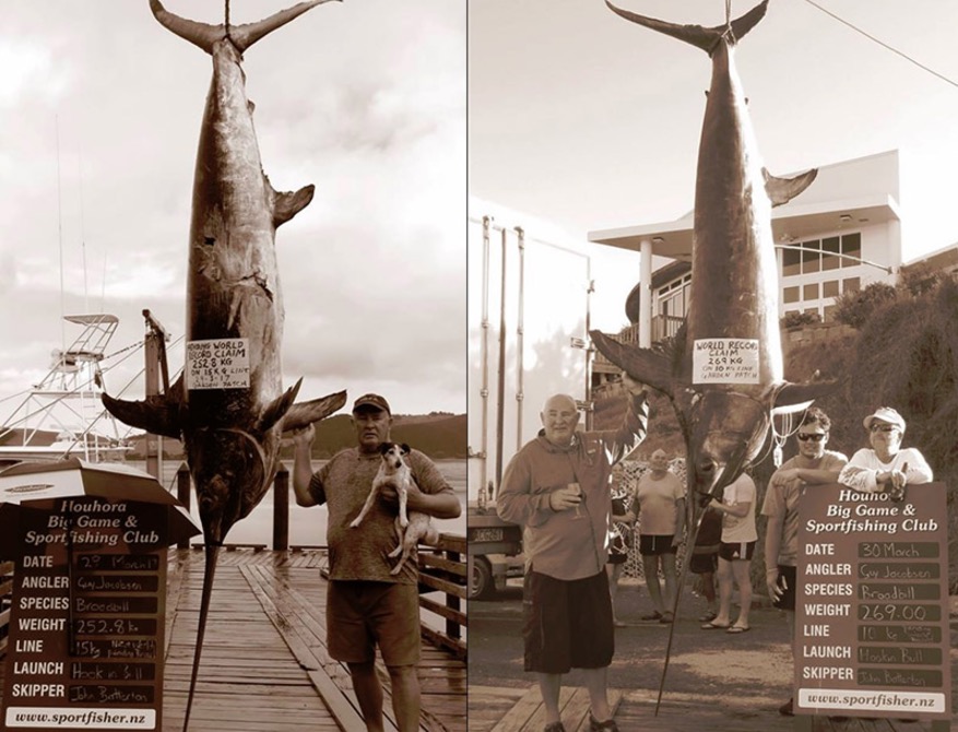 Man Catches TWO World Record Swordfish In Just TWO Days, Is An Official