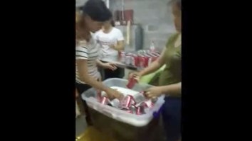 Footage Of Chinese Factory Workers Making Fake Budweiser Beer Is Deeply Disturbing