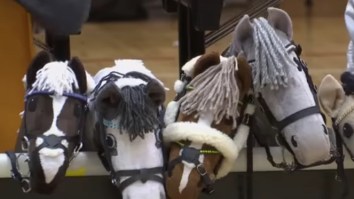 1,000 Spectators Showed Up To Watch The Most Embarrassing Sport Ever Created: Hobby Horse