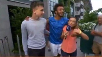 Tennis Player Banned From French Open After Aggressively Trying To Kiss Reporter During Interview