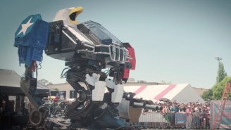 MegaBots FINALLY Debuts The (Finished) Giant Deadly Robot Which Will Fight Japan’s Robot