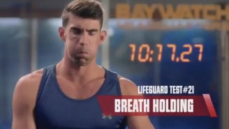Dwayne Johnson Made Michael Phelps Blow An Orca In Order To Join The Baywatch Team