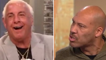 WWE Legend Ric Flair Calls Out LaVar Ball For Saying He’s Undefeated ‘That’s Because He Hasn’t Run Into Me’