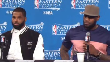 Salty LeBron James Fires Shot At Reporter During Postgame Press Conference
