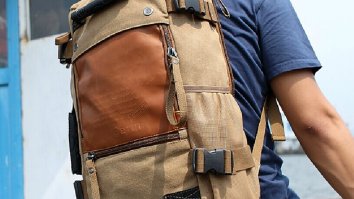 This Rucksack Canvas Backpack Doubles As A Duffel Bag And The Price Is Unbeatable